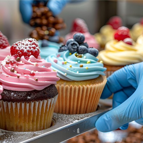 Caperci Parchment 400pcs Mini Cupcake Liners for Baking - White Paper Muffin Liners for Mini Muffin Pan, Balanced Non-Stick/Excellent Grease-proof, No Smell, Food Grade (White)