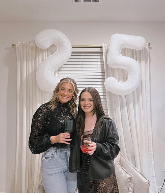 White Number 12 Balloon 40 inch, 12 Number Balloons, 12th White Birthday Decorations for Girls Boys 12 Year Old Party Supplies