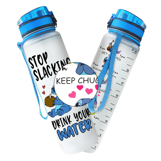 GEPOSTORE Water Bottle Durable Leak Proof Design for Everyday Use