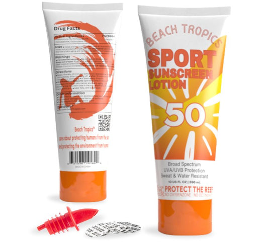 Classy Wino Sunscreen Flask 2-Pack (10 oz Each) – Hidden Alcohol Container | Discreet Liquor-Disguise Bottle for Cruises, Festivals & Concerts | Includes Leakproof Seals & EZ Pour Spout