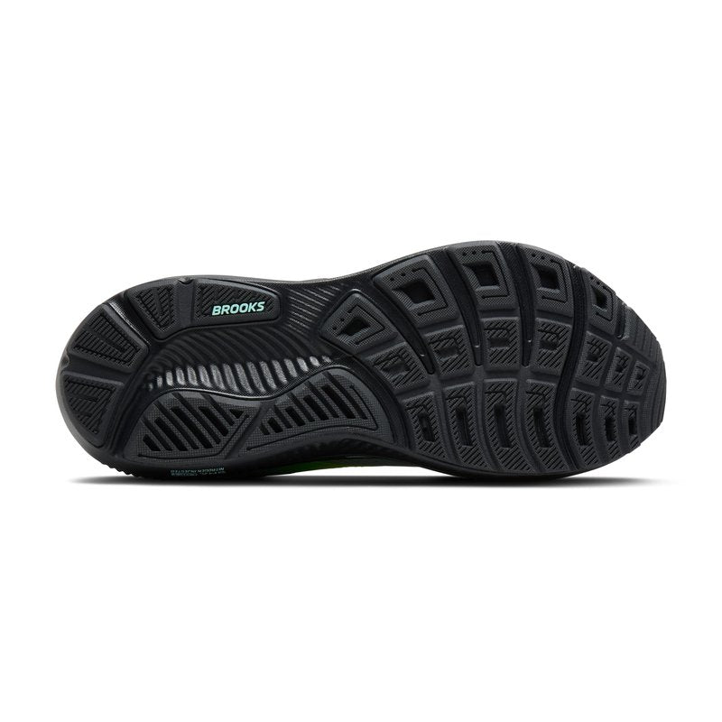 Brooks Men's Ghost 17Sneaker, Gray Mist Yucca Nightlife, 11 US