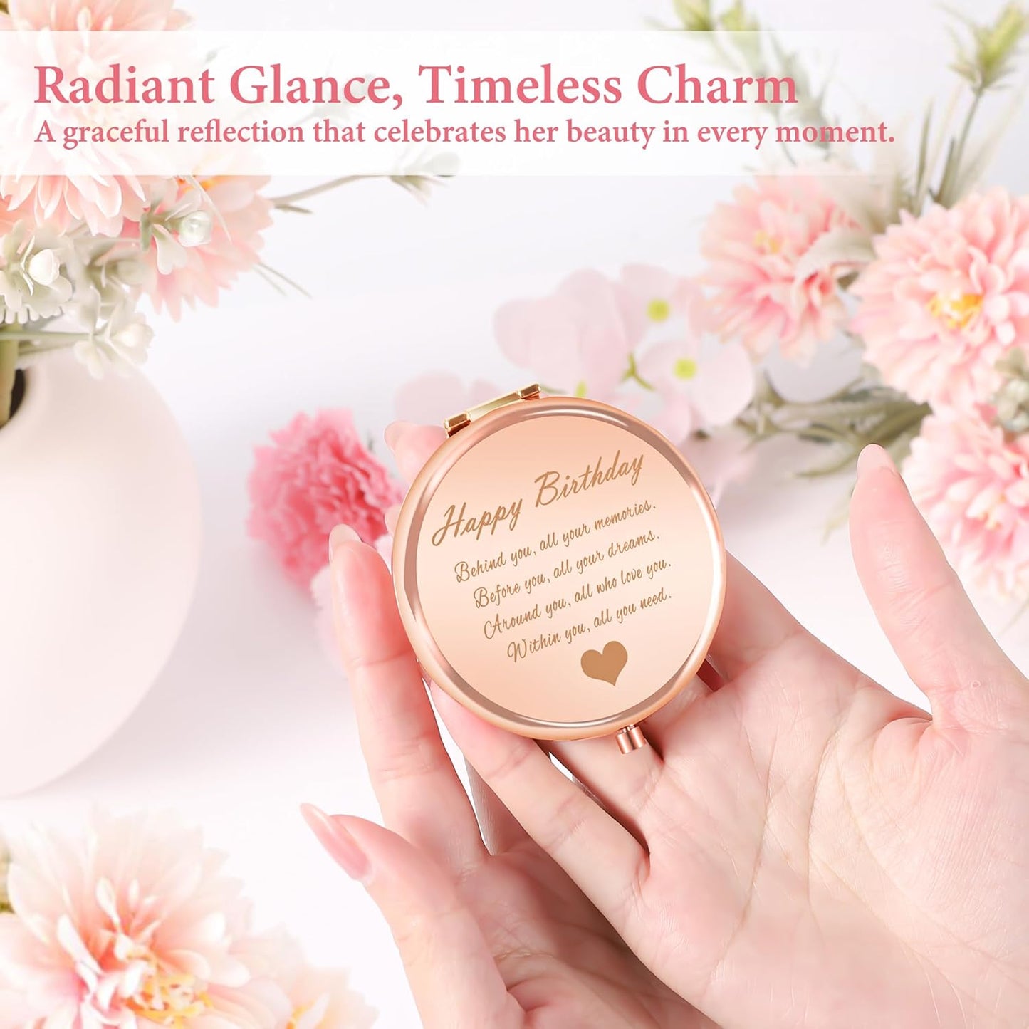 Regine Switzerland Birthday Gift Basket - Unique Pink Gift Box Set for Women | Perfect for Friends, Mom, Sister, and More