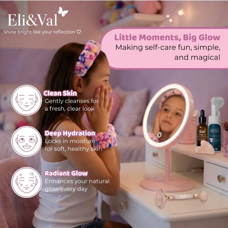 Tween Gift Box – Gifts Basket Teen Girl – Spa Kit for Teen Girls with Skincare and Self-Care Essentials – Birthday or Holiday Present
