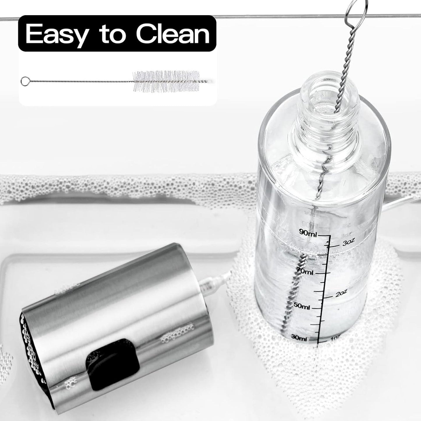 NORBASE Oil Sprayer - Upgraded Refillable Olive Oil Spray Bottle Mister | 2 Pack for Cooking & BBQ