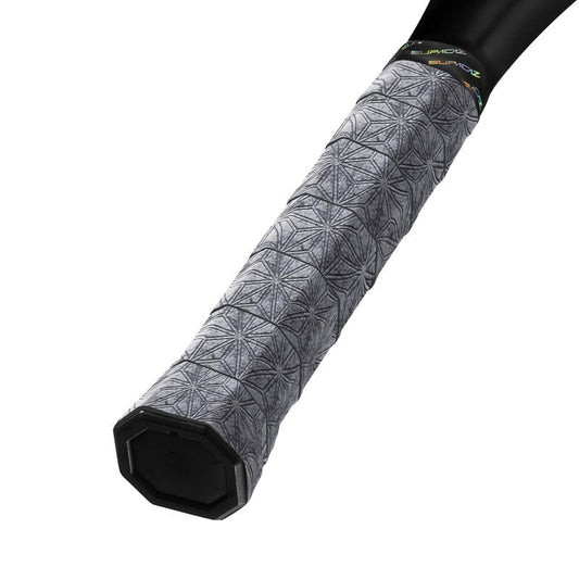 Supacaz SupaSuave Gunmetal Tennis Overgrip - Racket Dry Overwrap - Racquet Grip Tape - Over Grip Wrap - 3pk