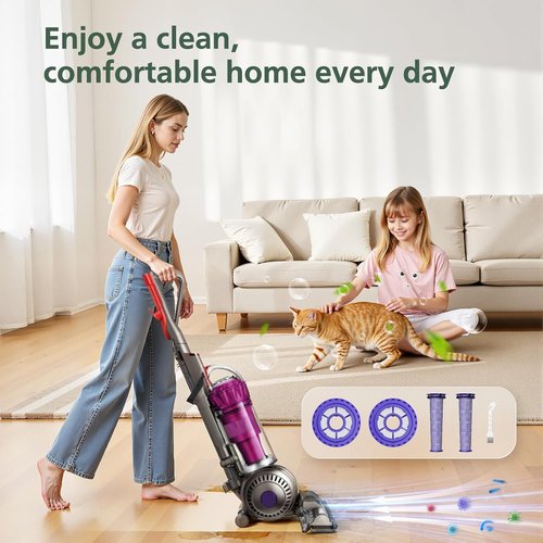 Dyson Replacement Filters - 2 Pack Post & Pre Filters for DC41, DC65, DC66, Animal 2 & 3 Vacuums