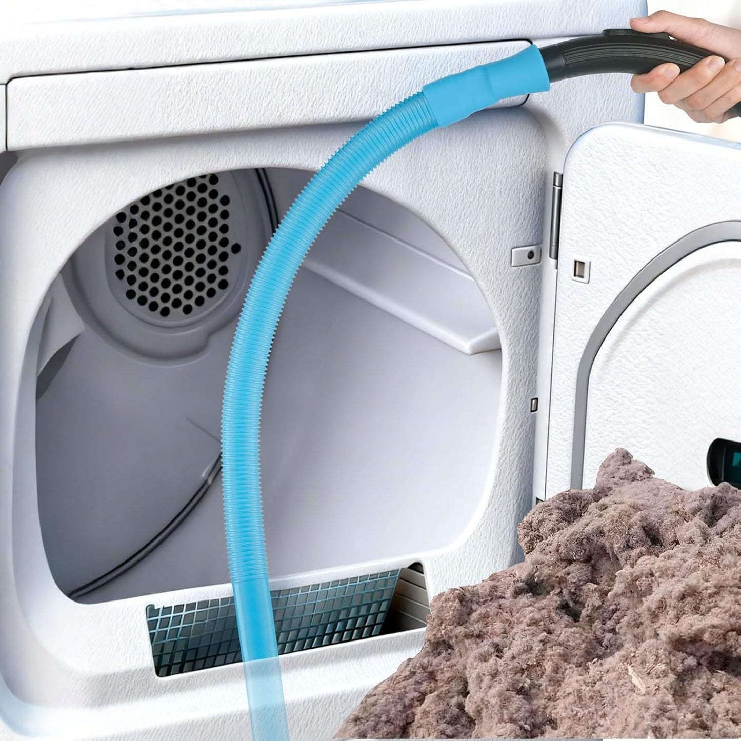 Skiennix Dryer Vent Cleaner Kit - 4-Piece Lint Brush Set for Efficient Lint Trap & Appliance Cleaning