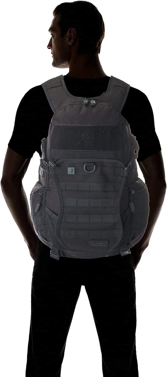 SOG Opord Tactical Day Pack - 39.1L Military Backpack for Hiking & Outdoor Gear