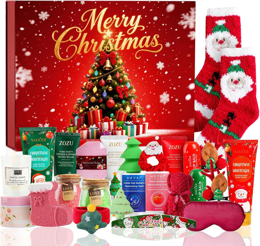 Regine Switzerland Beauty Advent Calendar 2025 - 24 Days of Makeup & Skincare Gifts for Women & Teens