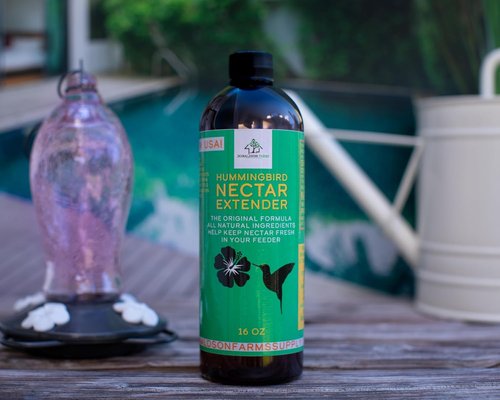 Hummingbird Nectar Extender - All-Natural Formula Extends Nectar Life | 16 oz Bottle Keeps Fresh Longer