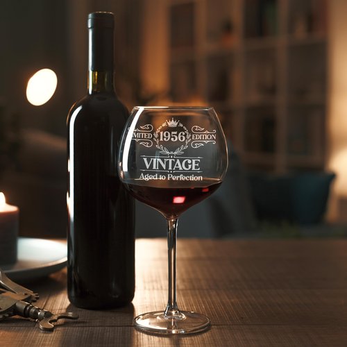 Engraved 70th Wine Glass 16 Oz, 70th Birthday Gifts For Women, 70 Birthday Decorations, Funny 70 Bday Gifts Idea For Her, Ladies, Sister, Mom, Grandma - Turning Seventy Present