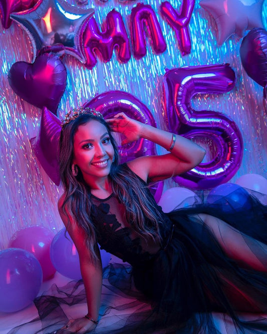 Purple Number 12 Balloon 40 inch, 12 Number Balloons, 12th Purple Birthday Decorations, 12 Year Old Girls Boys Party Supplies