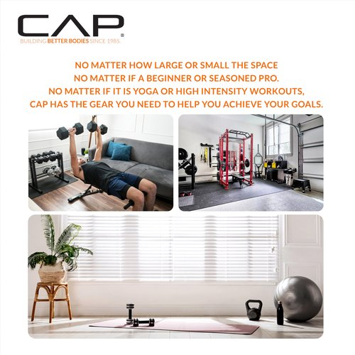 CAP Barbell Premium Leather Weightlifting Belt – Heavy-Duty Support for Squats, Deadlifts, and Core Stability(Large, 4in W x 47in L)