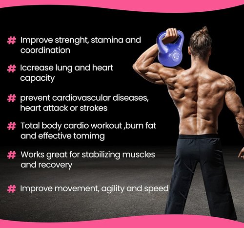 Kettlebell for Fitness - Adjustable Weight Options for Home Gym Workouts