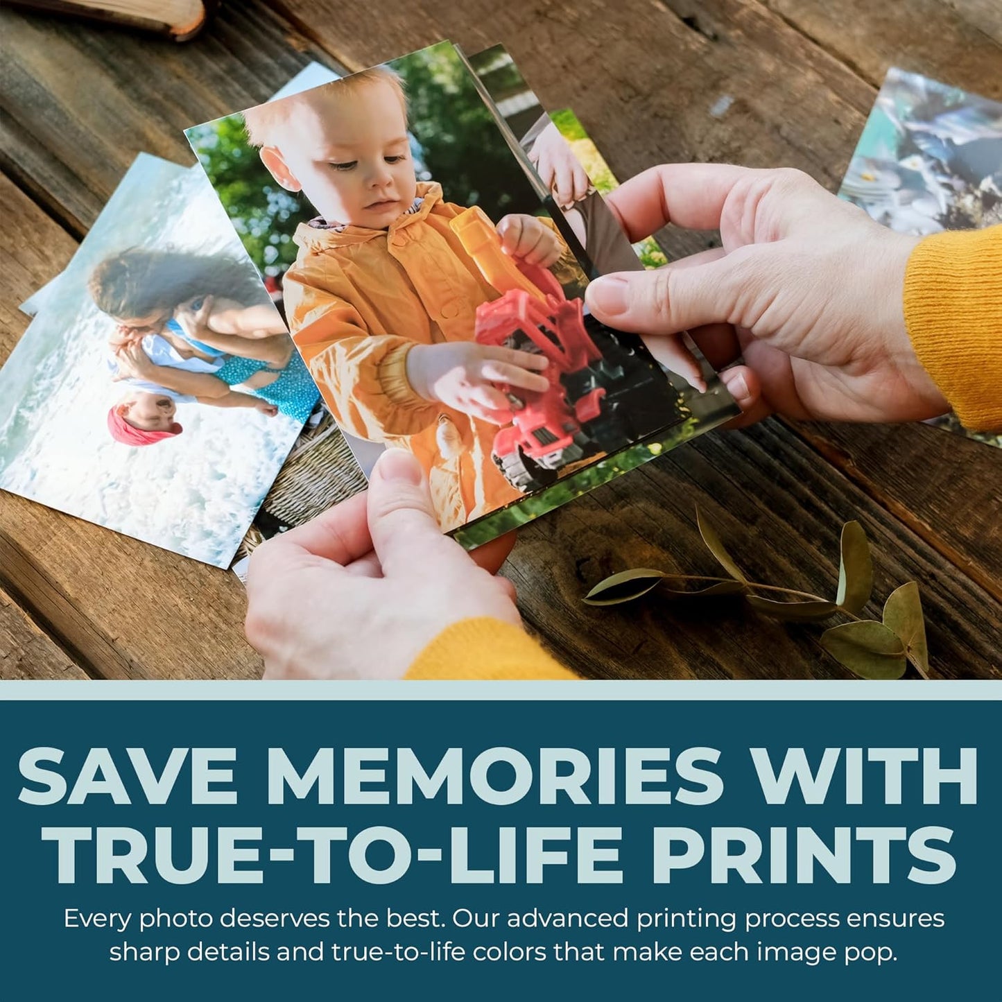 Skiennix Photo Prints - Glossy Custom 8x10 Personalized Pictures for Home Decor - Made in the USA