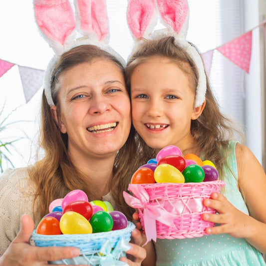 OCTERIC 60Pcs Easter Eggs, 2.3" Fillable Bright Colors Plastic Easter Eggs Empty for Easter Hunt, Easter Basket Stuffers, Party Favor, Classroom Prize Supplies