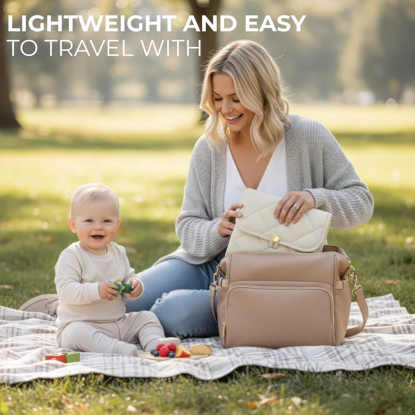 Skiennix Portable Diaper Changing Pad - Soft, Easy-to-Clean Mat for Babies | Lightweight & Foldable for Travel