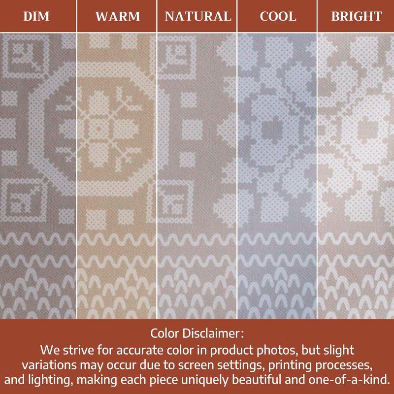 Maison d' Hermine Table Cloth Rectangle Table 100% Cotton 60 x 90 Inches Fall Tablecloth Reusable Everyday Use for Thanksgiving Christmas Decorations Dining Farmhouse Party (Cozy Christmas)