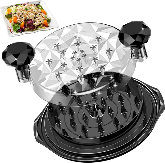 Skiennix Chicken Shredder Tool - Eco-Friendly, Ergonomic Design, BPA Free | Large Size, Black