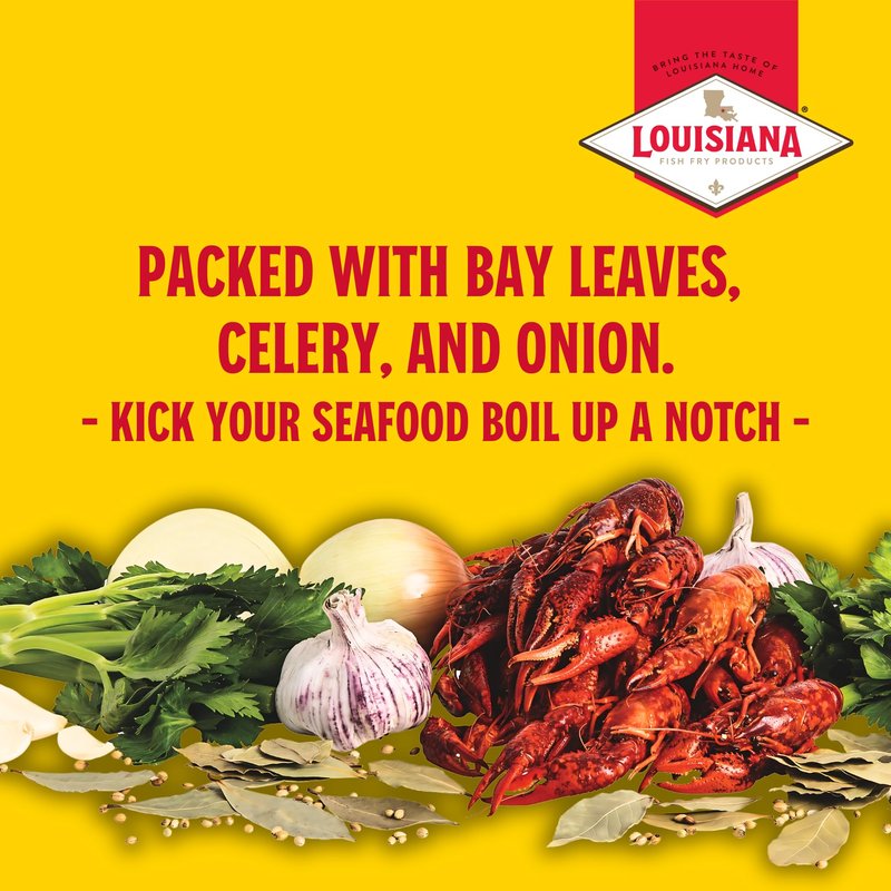 Herbal Overload Boil Booster - Seafood Boil Enhancer - Crab, Shrimp, Crawfish Seasonings, Boil Enhancer Cajun Seasoning 8 oz. (Pack of 1) By Louisiana Fish Fry
