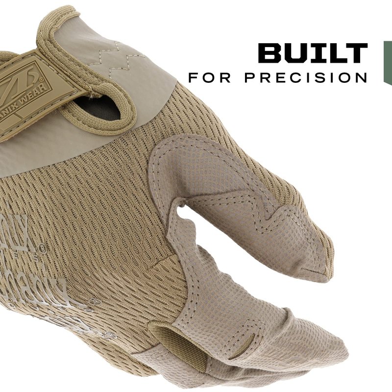 Mechanix Wear: Tactical Specialty 0.5mm High-Dexterity Work Gloves with Secure Fit and Precision Feel, Tactical Gloves for Airsoft, Paintball, Utility Use, Gloves for Men (Brown, Medium)