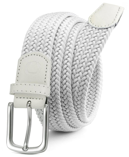 CHAOREN Stretch Mens Belt - Braided Elastic Golf Belt for Men 1 3/8"- Fits Casual Jeans & Shorts