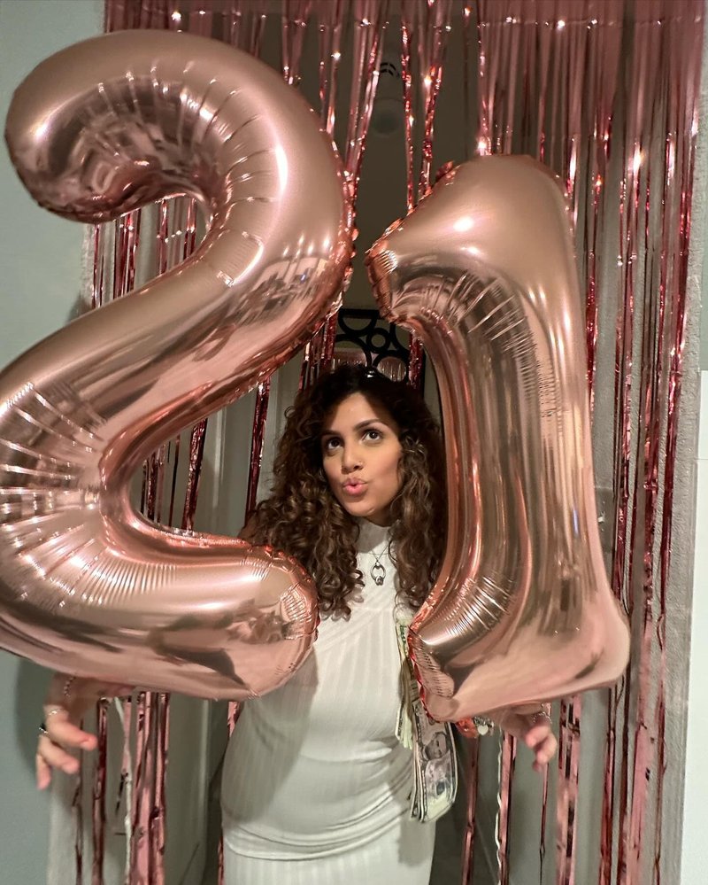 Rose Gold Number 14 Balloon 40 inch, 14 Number Balloons, 14th Birthday Decorations for Girls Boys, 14 Year Old Rose Gold Party Supplies