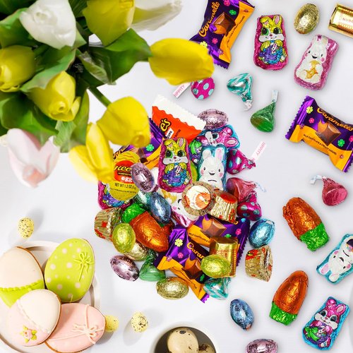 Bulk Chocolate Candy Mix - 1.5 Pound Assorted Individually Wrapped Chocolate Candies Variety Pack For Parties, Gifts & Treats