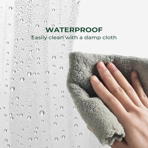 Harborest Clear Shower Curtain Liner - Waterproof PEVA Plastic with Suction Cups & Magnets | 72 x 72 Inches