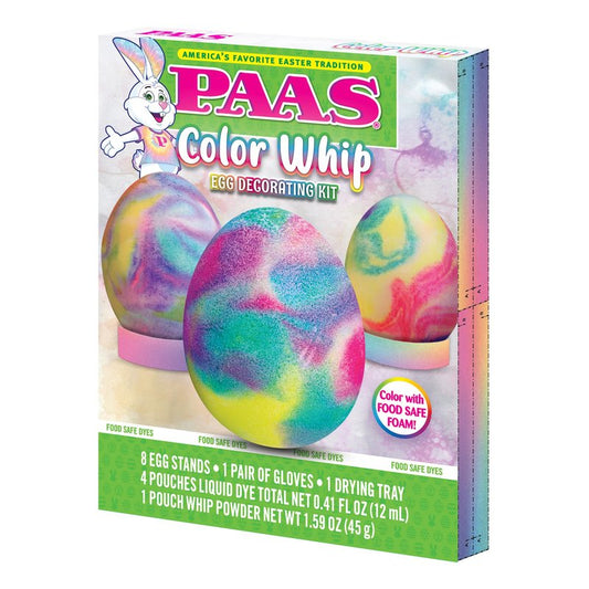 PAAS Color Whip Easter Egg Decorating Kit - America's Favorite Easter Tradition