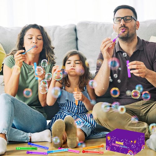 Bubbles Party Favors Supplies for Kids,20-300 Pack Mini Bubble Wand Toy for Toddler, Small Goodie Bag Stuffer Camping Outdoor, Preschool Kindergarten Graduation End of The Year School Students Gifts