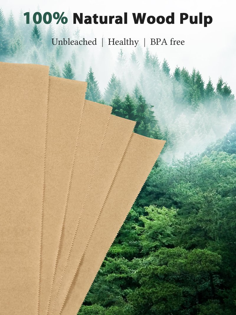 SMARTAKE 200 Pcs Pop-Up Parchment Paper Sheets, 10.7x15 Inch Pre-Cut Parchment Paper for Baking, Non-Stick Greaseproof Baking Paper for Grilling Wrapping Air Frying, Compact Volume, Unbleached
