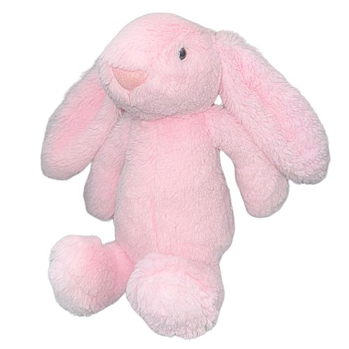 Joojies Pink Bunny Stuffed Animal - Small 10" Adorable Rabbit Plush Toy Gift for Kids, Spring Decor, Easter