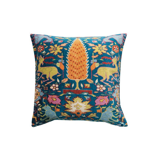 Creative Co-Op Bohemian Vintage Velvet Pillow, Multicolor