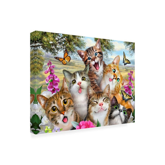 Goofy Kittens by Howard Robinson, 24x32-Inch