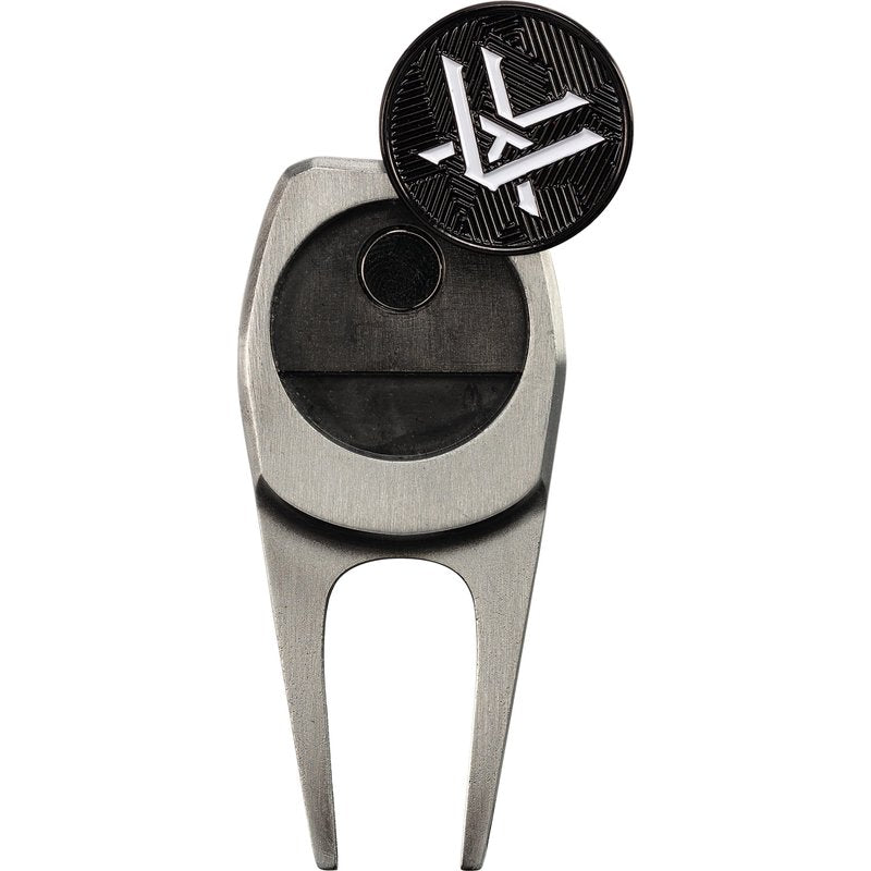 Vortex Multi-Purpose Golf Divot Repair Tool with Magnetic Ball Marker