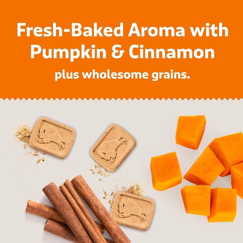 Blue Buffalo Health Bars - Crunchy Dog Biscuits with Natural Ingredients | Pumpkin & Cinnamon, 16 oz Bag