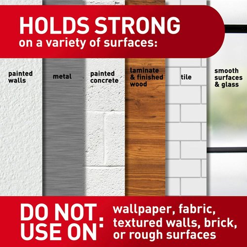 Command Large Designer Hooks - Damage-Free Wall Hook Holds Up to 5 lb | 16 Hooks & 24 Adhesive Strips