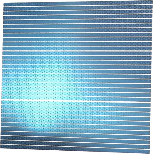 High-Intensity Reflective Straight Strips - 12" Custom TAYLOR33 Strips in Blue & More Colors