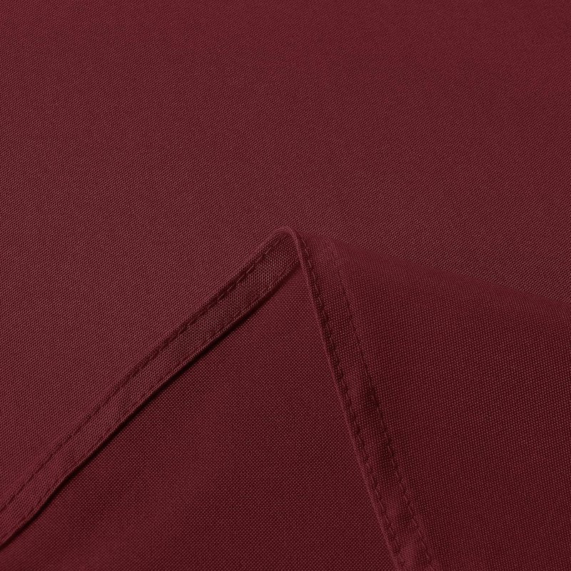sancua Rectangle Tablecloth - 54 x 78 Inch - Stain and Wrinkle Resistant Washable Polyester Table Cloth, Decorative Fabric Table Cover for Dining Tables, Buffet Parties and Camping, Burgundy