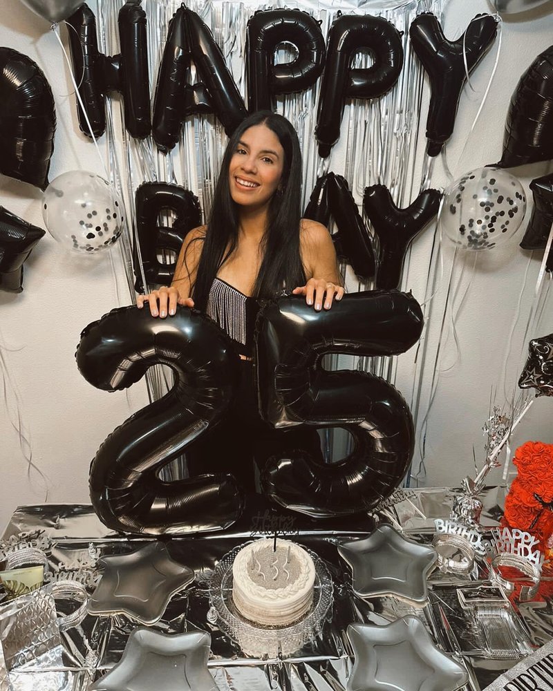 Black Number 3 Balloon 40 Inch, 3rd Birthday Celebration Supplies for Girls Boys Women Men, 3 Balloon for Girls Boys Theme Party