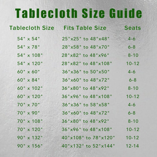 sancua Rectangle Tablecloth - 90 x 156 Inch - Water Resistant Spill Proof Washable Polyester Table Cloth, Decorative Fabric Table Cover for Dining Tables, Buffet Parties and Camping, Navy