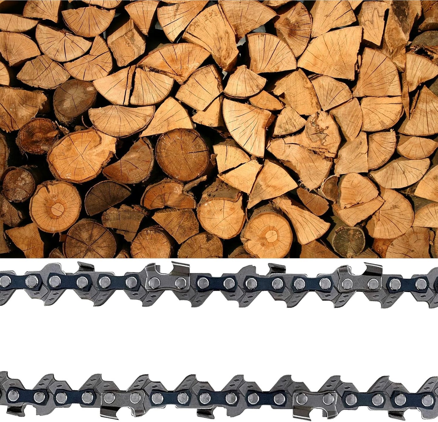 Kobalt 6-Inch Chainsaw Chain - Durable Replacement for KMCS 1024A-03 & KMCS 1024B-03