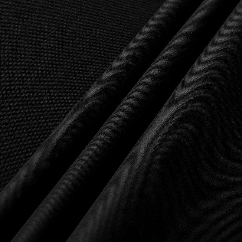 sancua 8 Pack Black Tablecloth 60 x 120 Inch, Rectangle Table Cloth for 8 Feet Tables - Stain and Wrinkle Resistant Washable Polyester Table Cover for Dining Tables, Buffet Parties and Camping