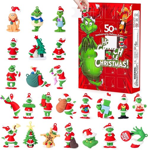 Christmas Advent Calendar 2026 - Countdown to Christmas with 24 Collectible Doll Figures for Kids & Adults