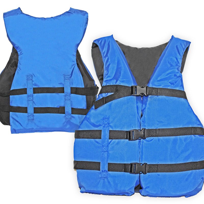 4 Pack Life Jacket Paddle Vest; Coast Guard Approved Type III PFD Life Vest Flotation Device; Jet ski, Wakeboard, Kayak; Ideal Extra Life Jacket for Pontoon Boat
