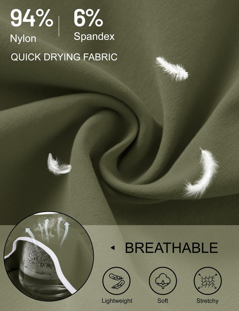 MAGCOMSEN Women's Athletic Shorts with Pockets Quick Dry Lightweight 3.5" Running Gym Workout Shorts Hiking Sport