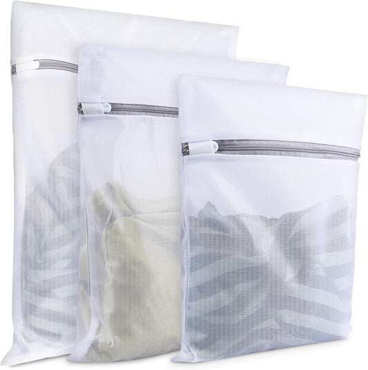 Skiennix Mesh Laundry Bags - Durable Delicate Wash Bags, 3 Sizes (Large, Medium, Small)