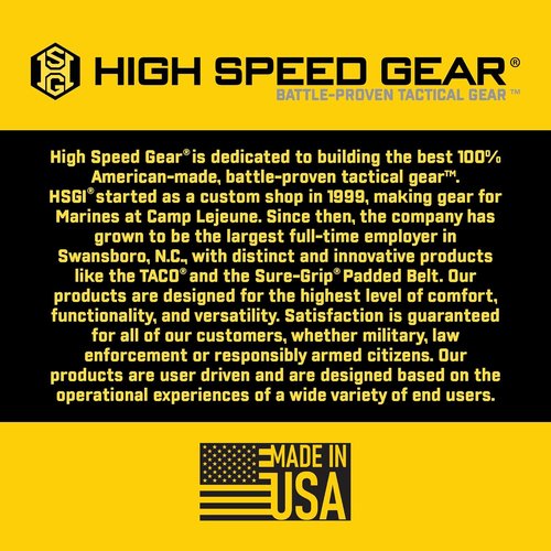 High-Speed Gear Short Clips for Police & Military - PALS & MOLLE Belt Clips (6 Pack)