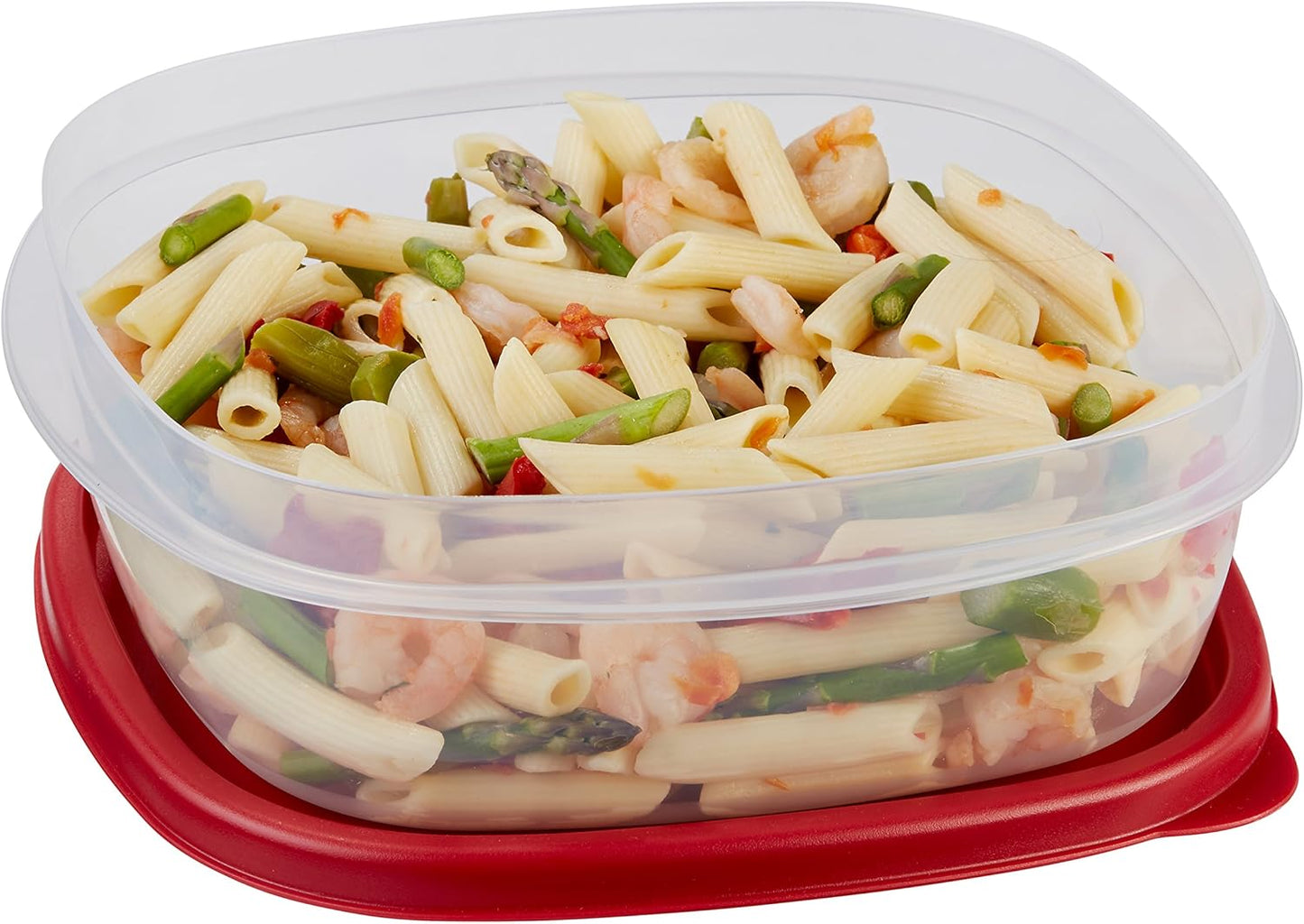 Rubbermaid Easy Find Lids - 9 Cup Food Storage Container in Racer Red | Airtight & Stackable